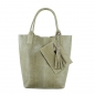 Preview: LADY'S SHOULDER BAG SHOPPER LEATHER IN SNAKE EMBOSSED CC2021